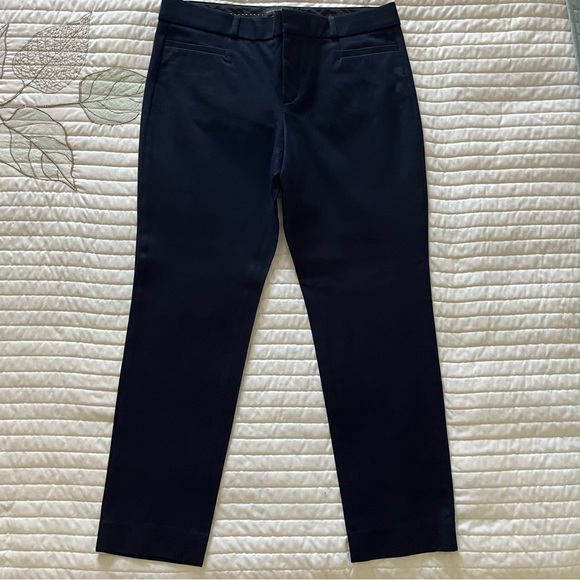 Banana Republic Women's Navy Sloan Pants - Size 8 - Picture 2 of 7